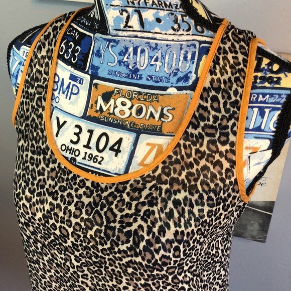 👑 H.I.P. Sleeveless Top Size Small - Picture 2 of 8